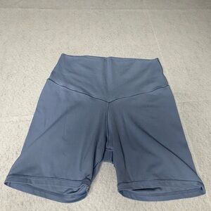 Aerie offline blue biker shorts sz Large